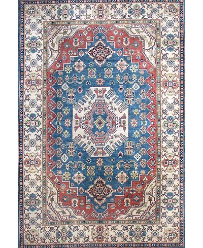 Bashian One of a Kind Pak Kazak 640499 6'6''x9'8'' Area Rug