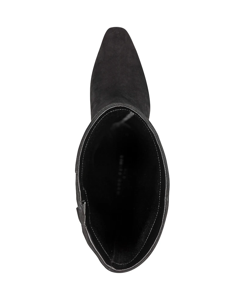 Marc Fisher Ltd Women's Yarli High Shaft Block Heel Boots