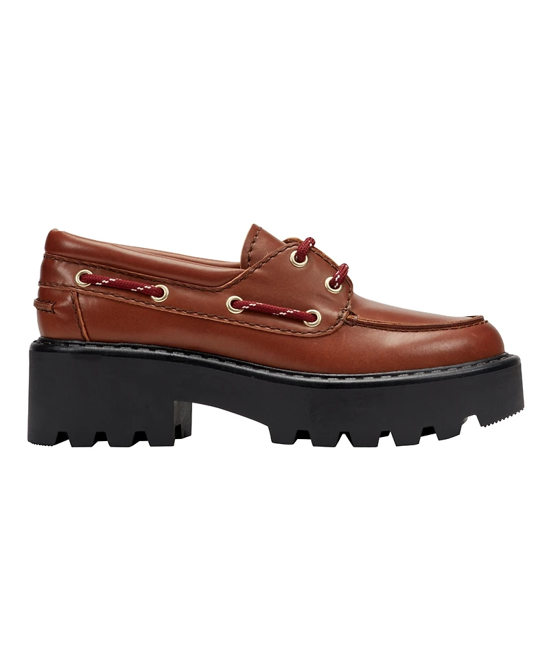 Marc Fisher Ltd Women's Peyten Laced Platform Lug Loafers