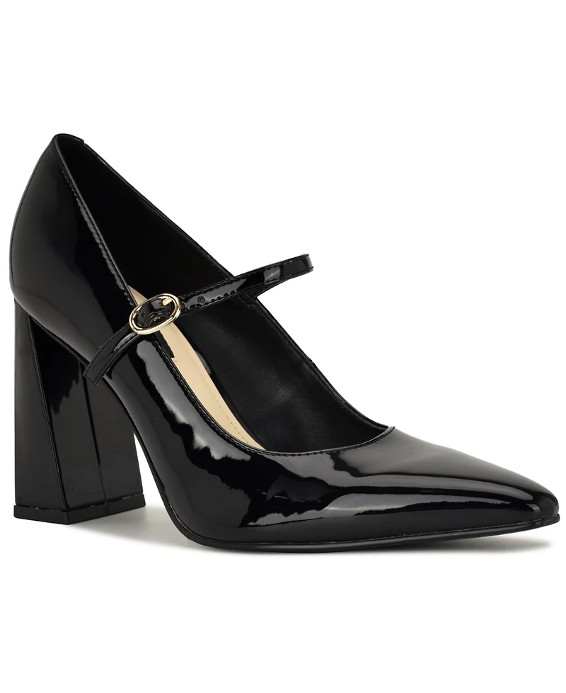 Nine West Women's Sista Mary Jane Pointy Toe Pumps