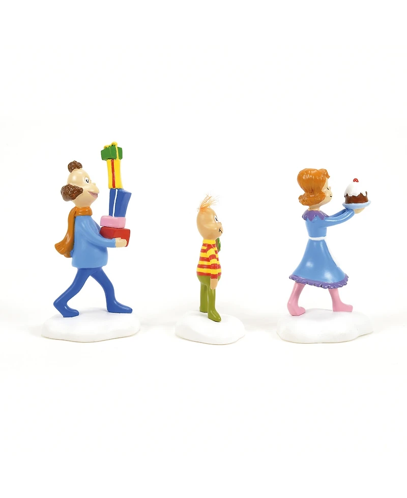 Department 56 Who's Friends Neighbors, Set of 3