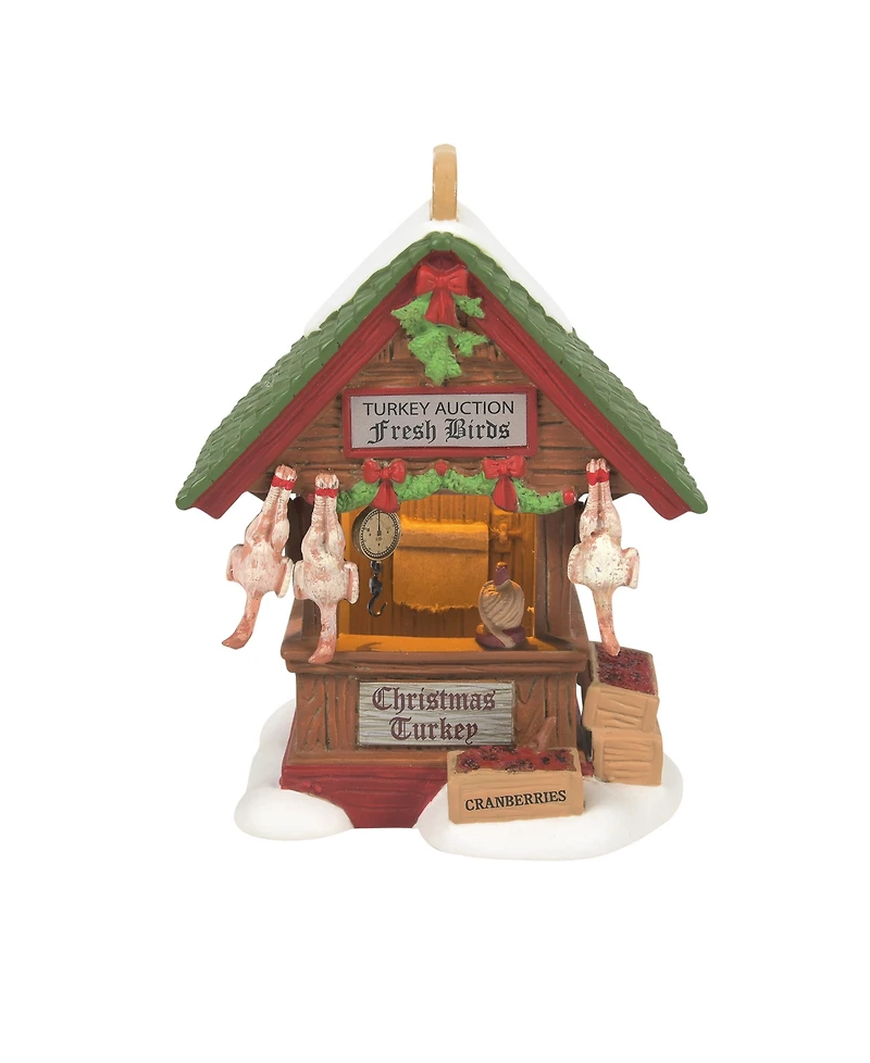 Department 56 Dressed Turkey Auction, Set of 2