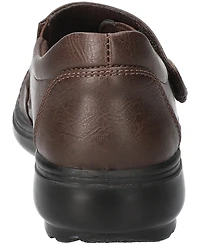 Easy Street Women's Joy Comfort Hook and Loop Flats