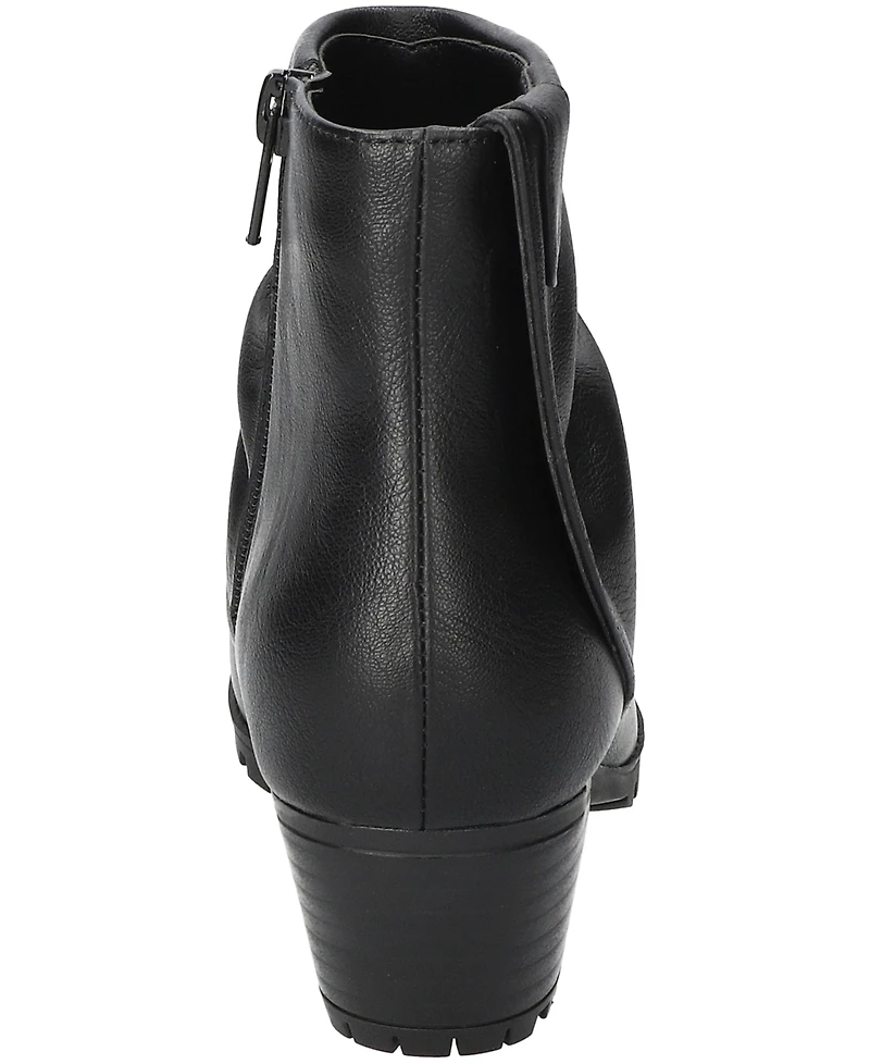Easy Street Women's Ambrose Zipper Ankle Boots