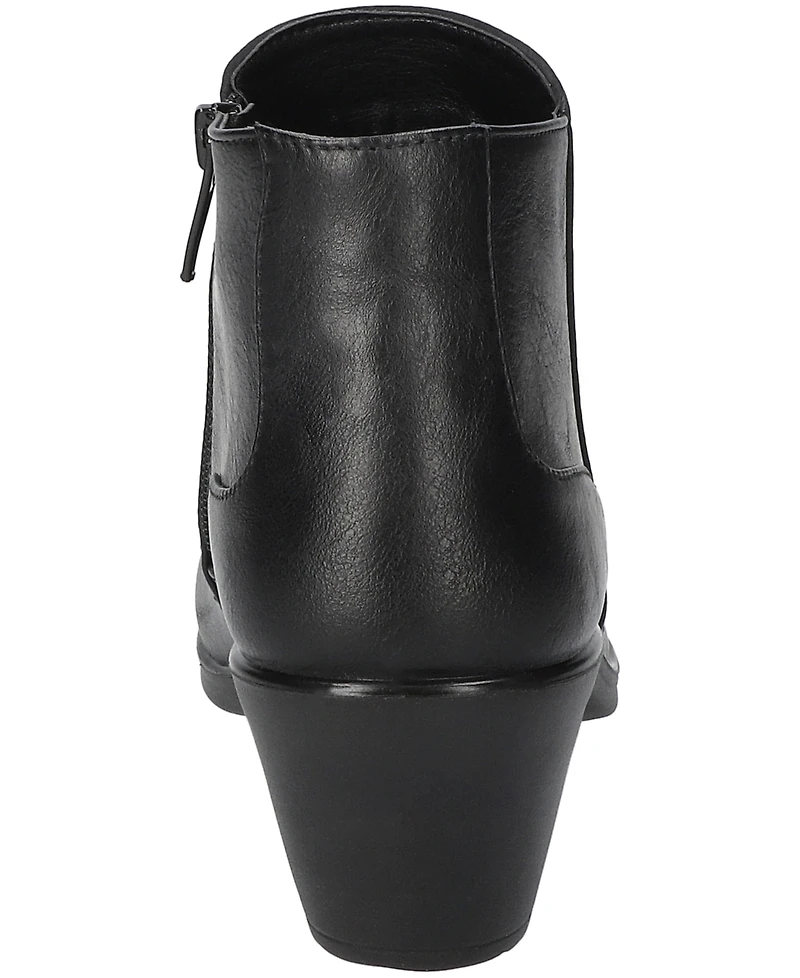 Easy Street Women's Langley Zipper Ankle Boots