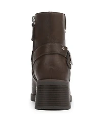 Dr. Scholl's Women's Janis Square Toe Rugged Short Boots