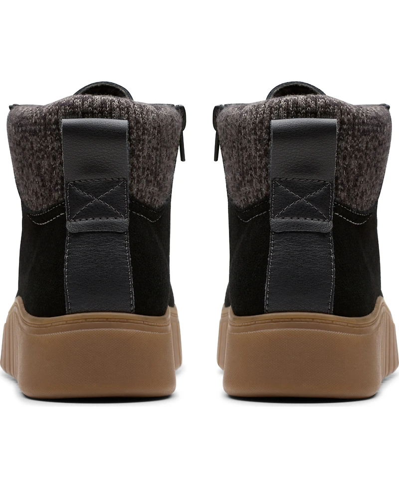 Clarks Women's Mykah Izzy Cozy Lace-Up Booties