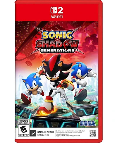 Sega Games Sonic X Shadow Generations for Nintendo Switch 2 (Game-Key Card)