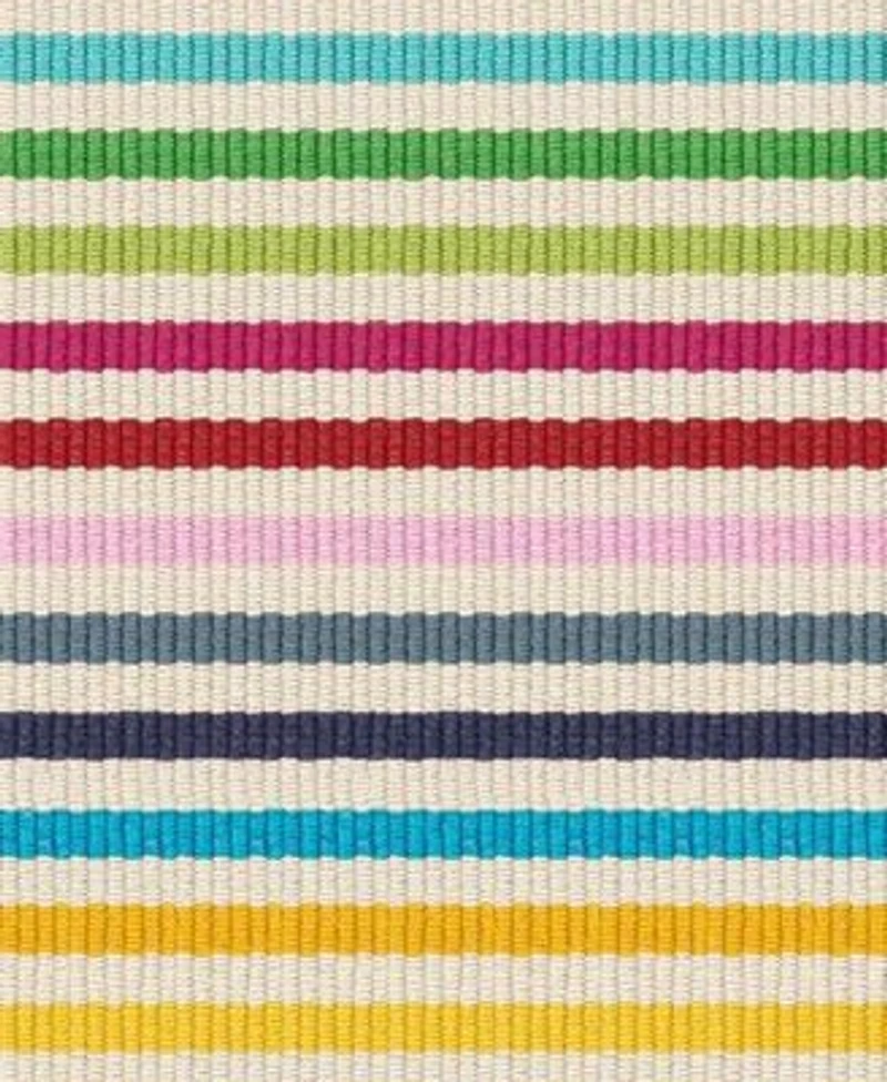 Dash Albert Rugs By Annie Selke Rainbow Stripe Machine Washable Da2052 Rug Collection