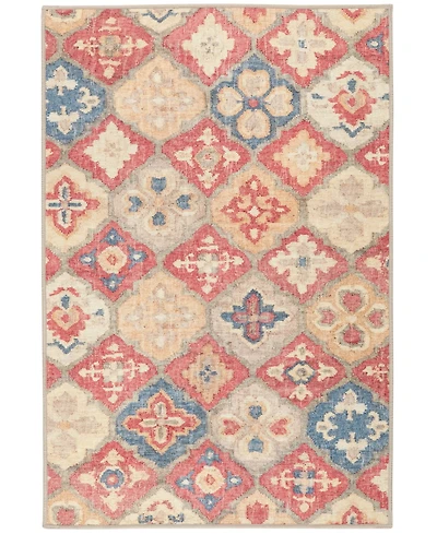 Dash and Albert Rugs by Annie Selke Pali Machine Washable DA2051 6'x9' Area Rug