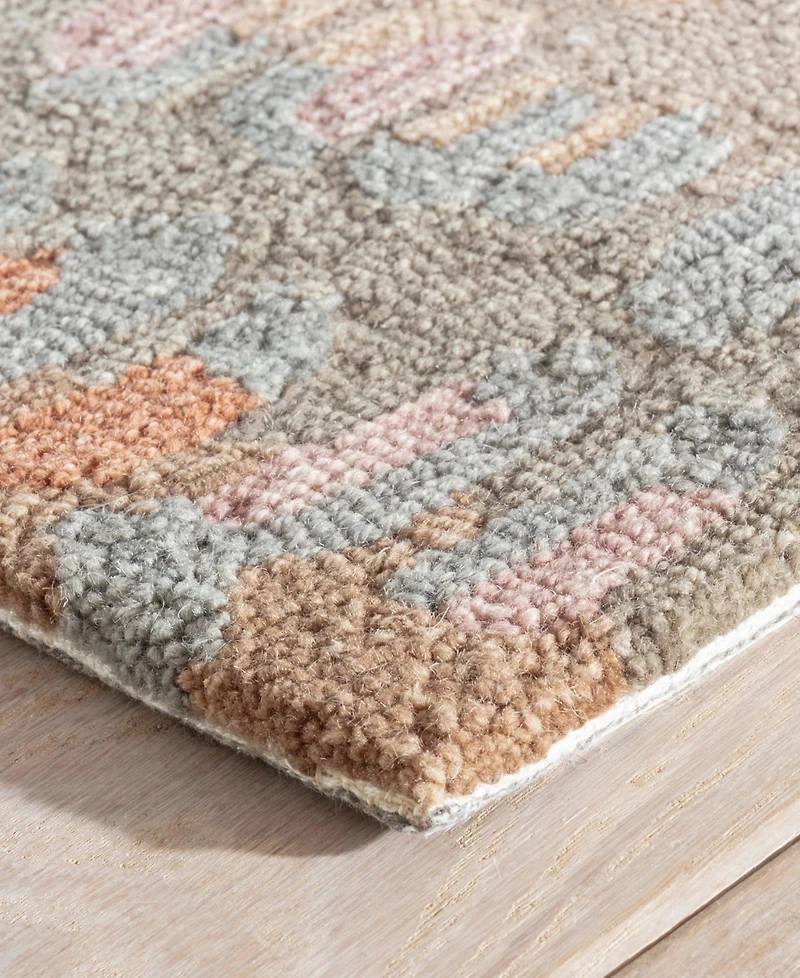 Dash and Albert Rugs by Annie Selke Paint Chip Wool DA1830 5'x8' Area Rug