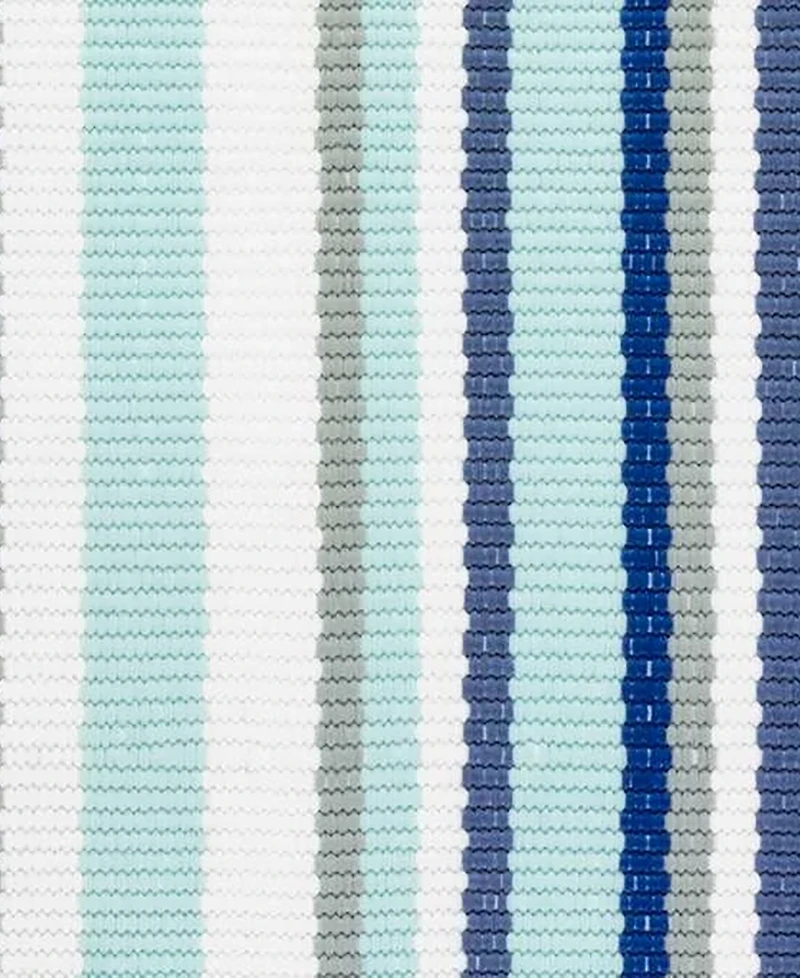 Dash and Albert Rugs by Annie Selke Skyler Stripe Indoor/Outdoor DA1360 2'x3' Area Rug
