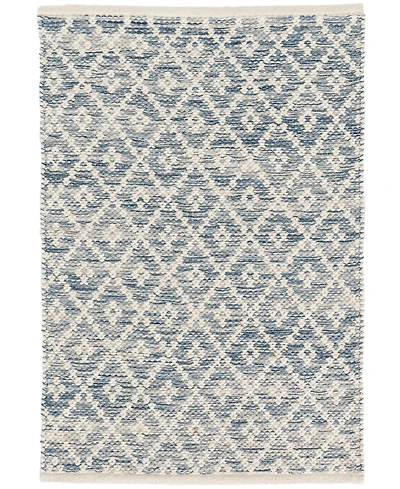 Dash and Albert Rugs by Annie Selke Melange Diamond Cotton DA887 9'x12' Area Rug