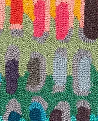 Dash and Albert Rugs by Annie Selke Paint Chip Wool DA552 6'x9' Area Rug
