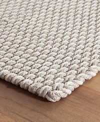 Dash and Albert Rugs by Annie Selke Two-Tone Rope Indoor/Outdoor RDB224 5'x8' Area Rug