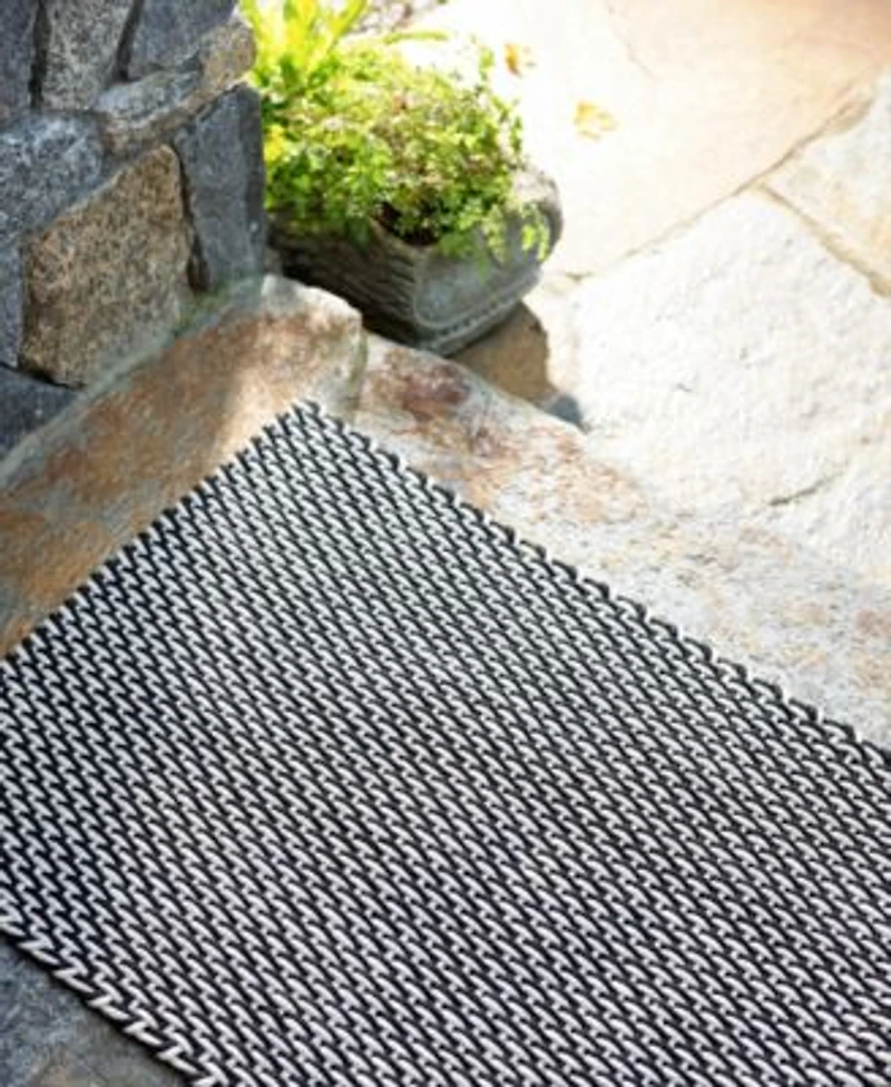 Dash Albert Rugs By Annie Selke Two Tone Rope Indoor Outdoor Rdb219 Rug Collection