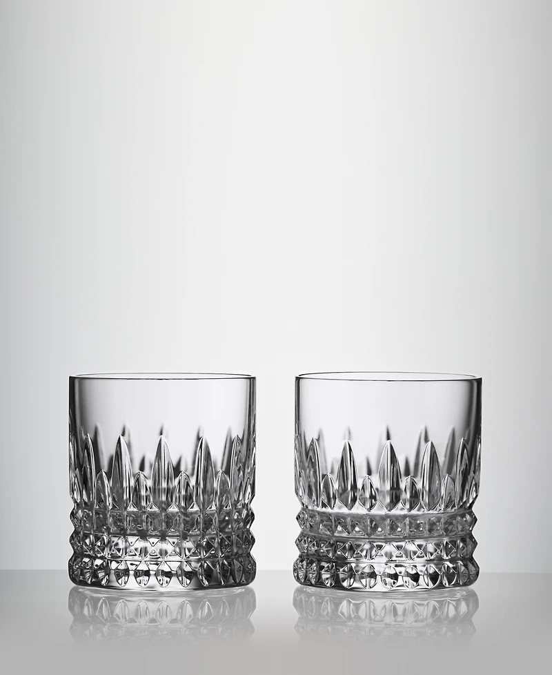 Waterford Connoisseur Lismore Diamond Straight Sided Tumbler, Set of 2