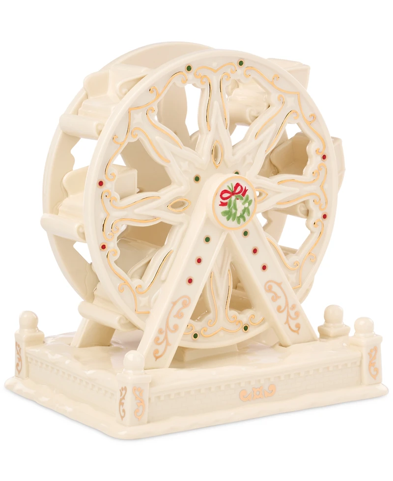 New For 2025! Lenox Mistletoe Park Ferris Wheel Figurine
