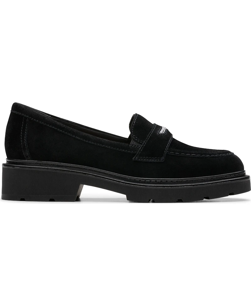 Clarks Women's Lauryl Step Round Toe Loafers