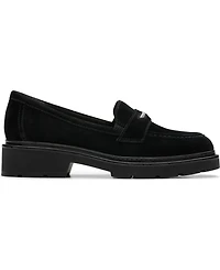 Clarks Women's Lauryl Step Round Toe Loafers