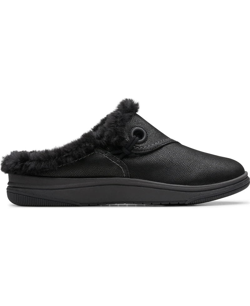Clarks Women's Cloudsteppers Breeze Myth Round Toe Mules