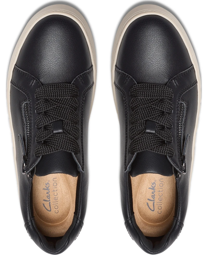 Clarks Women's Mykah Joy Round Toe Sneakers