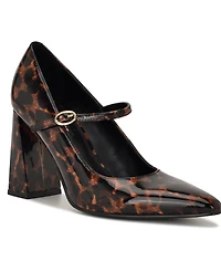 Nine West Women's Sista Mary Jane Pointy Toe Pumps