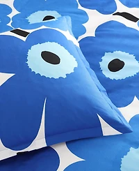 Marimekko Unikko Cotton Percale 3-Pc. Duvet Cover Set