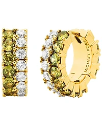 Michael Kors Gold-Tone Huggie Earrings