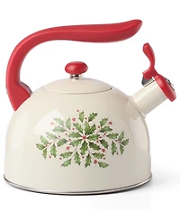 Lenox Holiday Metal Tea Kettle