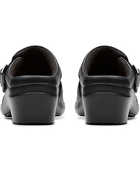 Clarks Women's Angie Braley Round Toe Mules
