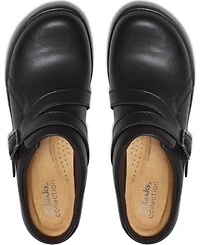 Clarks Women's Angie Braley Round Toe Mules