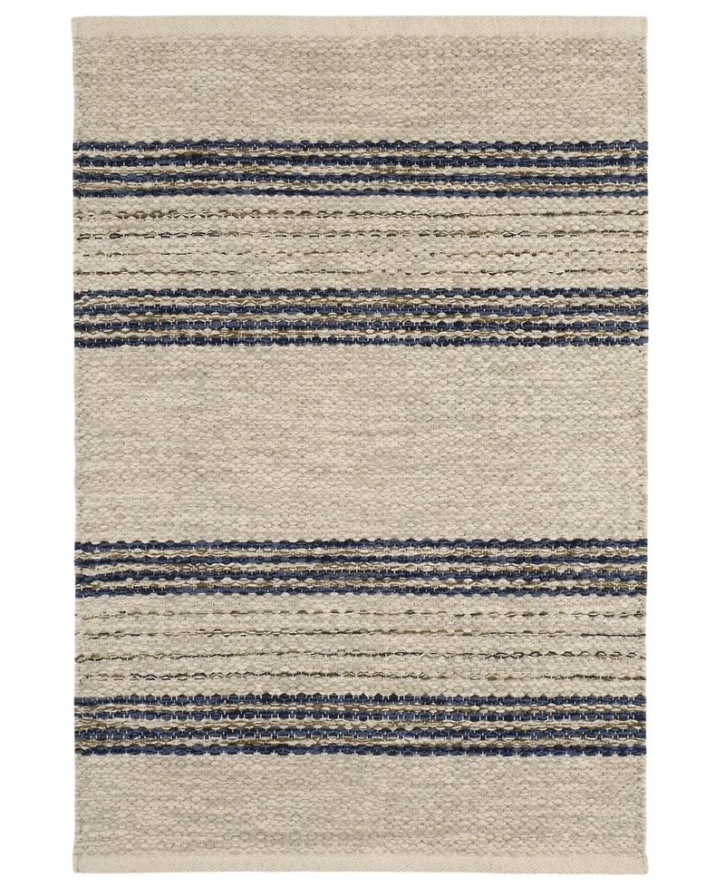 Dash and Albert Rugs by Annie Selke Cielo Stripe DA2205 3'x5' Area Rug