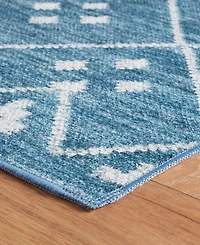 Dash and Albert Rugs by Annie Selke Kota Machine Washable DA2042 2'6''x8' Runner Area Rug