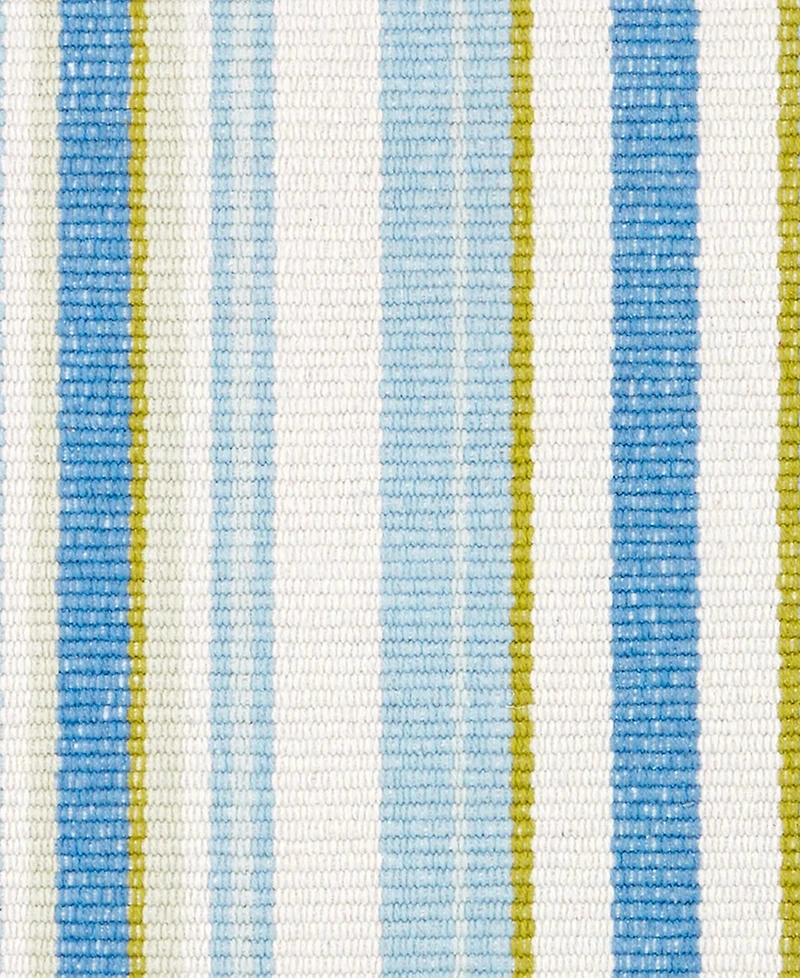 Dash and Albert Rugs by Annie Selke Daphne Stripe DA2018 5'x8' Area Rug
