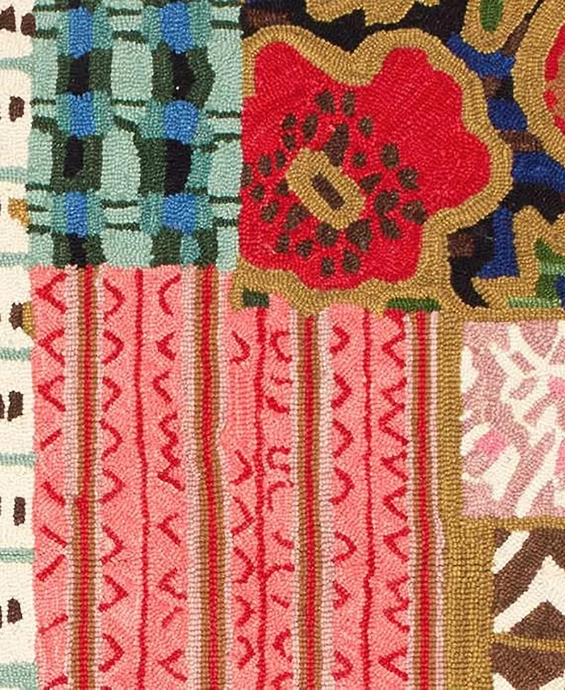 Dash and Albert Rugs by Annie Selke Elm Patchwork DA1973 8'x10' Area Rug