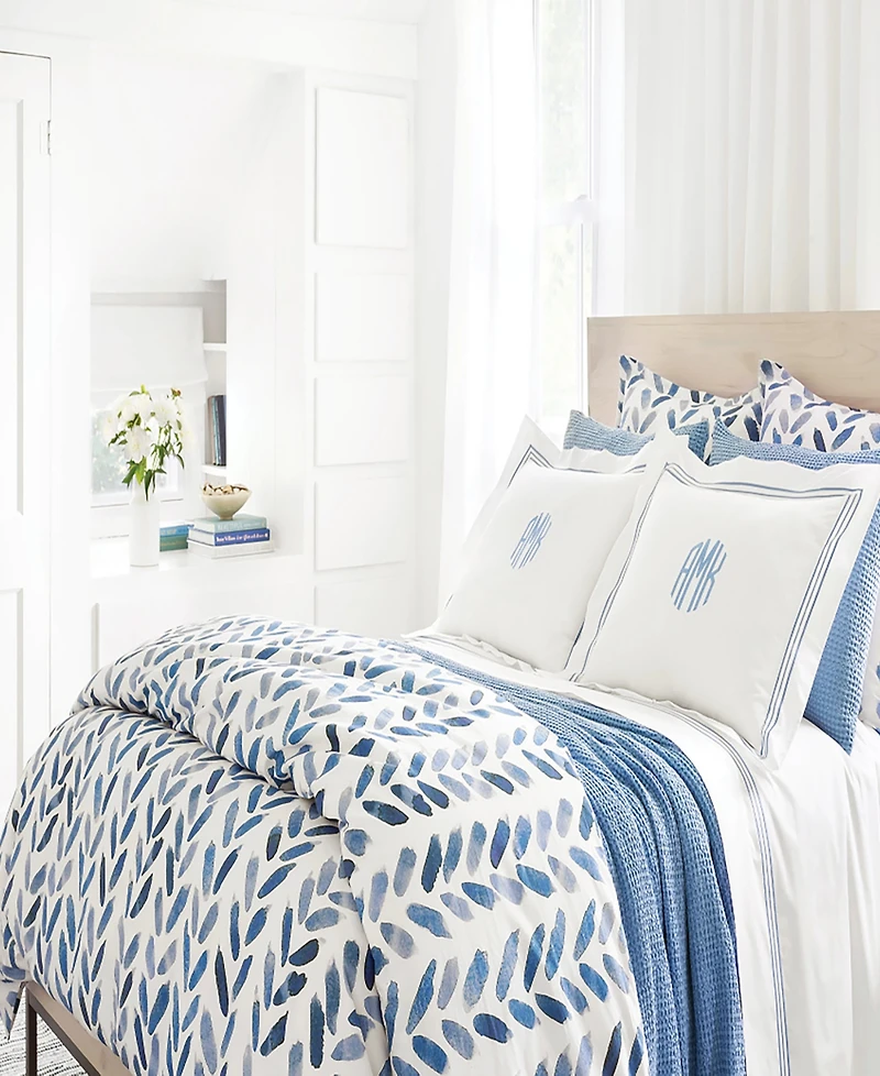 Dash and Albert Rugs by Annie Selke Denim Rag Ribbed DA1678 5'x8' Area Rug