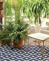 Dash and Albert Rugs by Annie Selke Elizabeth Indoor/Outdoor DA771 8'x10' Area Rug