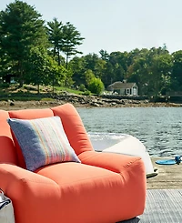 Dash and Albert Rugs by Annie Selke Herringbone Indoor/Outdoor DA285 5'x8' Area Rug