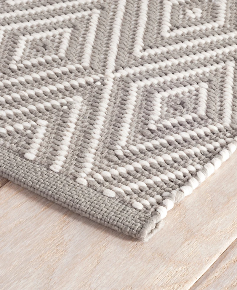 Dash and Albert Rugs by Annie Selke Diamond Indoor/Outdoor RDB255 5'x8' Area Rug