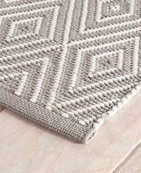 Dash and Albert Rugs by Annie Selke Diamond Indoor/Outdoor RDB255 5'x8' Area Rug