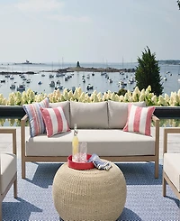 Dash and Albert Rugs by Annie Selke Diamond Indoor/Outdoor RDB098 10'x14' Area Rug