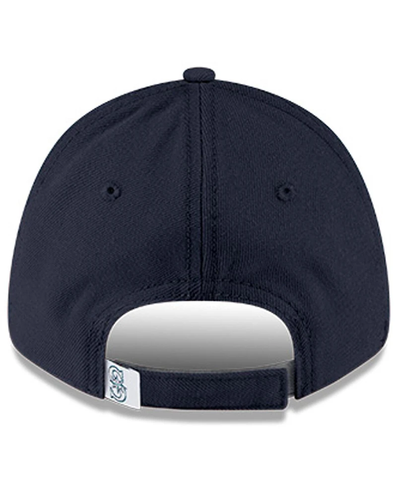 New Era Big Boys and Girls Navy Seattle Mariners Team Color 9TWENTY Adjustable Hat