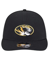 New Era Men's Black Missouri Tigers Low Profile 9FIFTY Snapback Hat