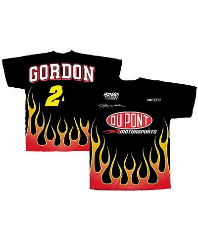 Hendrick Motorsports Team Collection Men's Black Jeff Gordon DuPont Legend T-Shirt