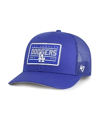 '47 Brand Men's Royal Los Angeles Dodgers Hardline Trucker Adjustable Hat