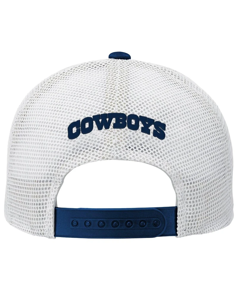 Outerstuff Preschool Navy Dallas Cowboys Core Lockup Trucker Adjustable hat