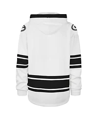 '47 Brand Men's White Green Bay Packers After Image Superior Lacer with Hood