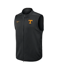 Nike Men's Black Tennessee Volunteers Primetime Victory Performance Full-Zip Vest