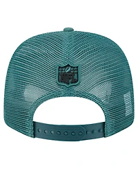 New Era Men's Midnight Green Philadelphia Eagles Team Collection 9SEVENTY Stretch-Snap Adjustable Hat